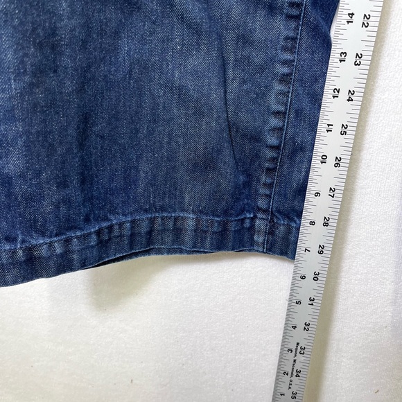 Talbots Classic Fit Wide Leg Jeans Womens 18W plus size Denim Blue Cotton 2147 - Picture 7 of 10